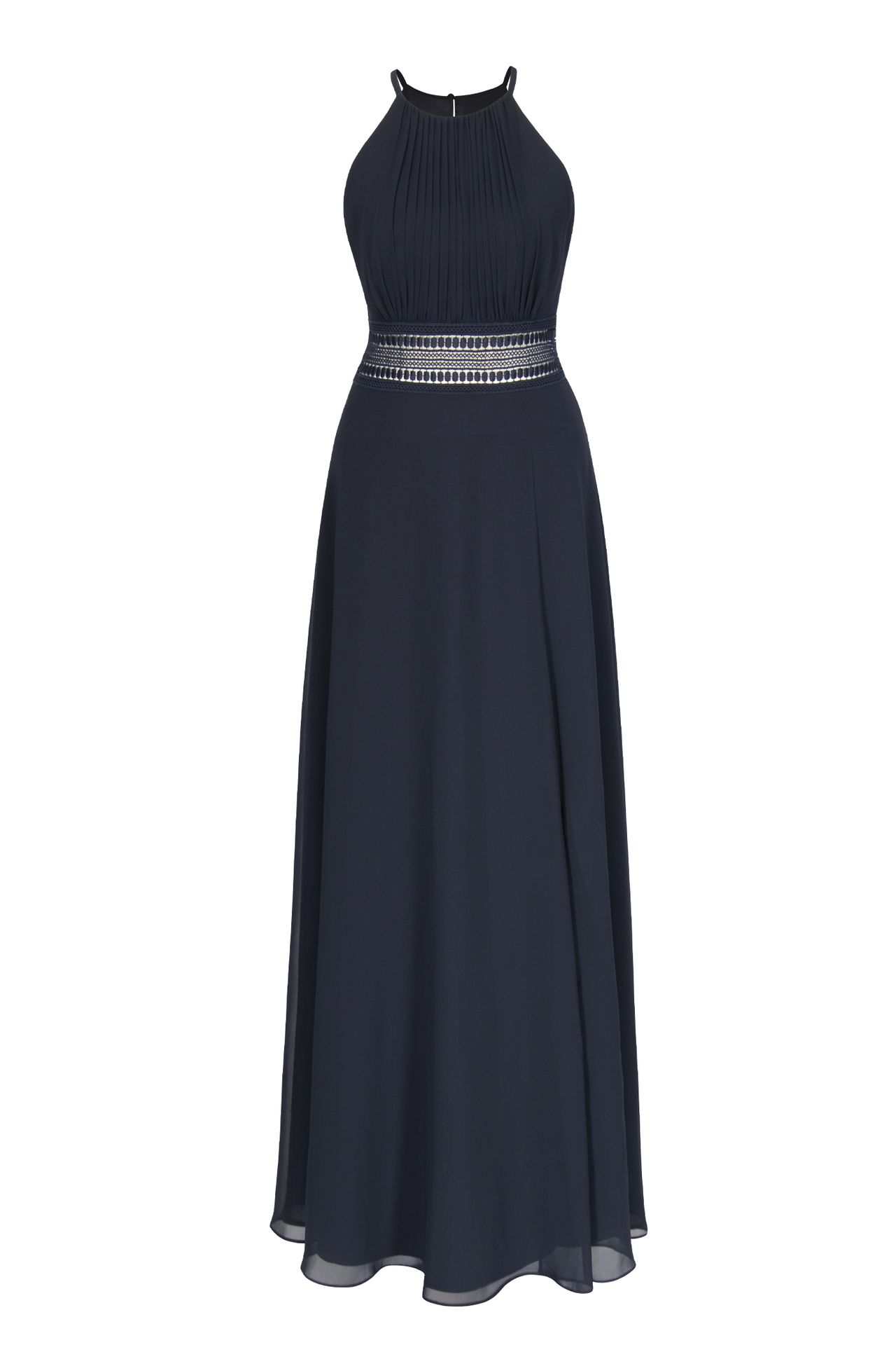 Girls-Chiffon-Kleid, lang