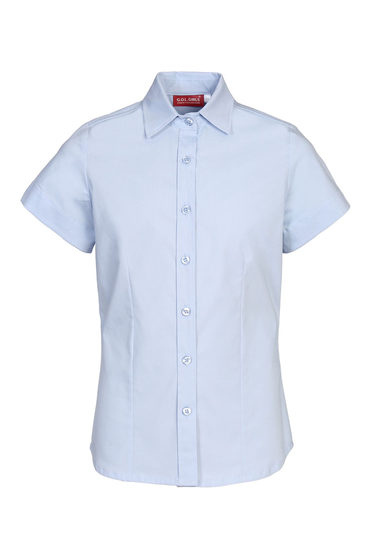 1/2-Arm Popeline-Stretch-Bluse