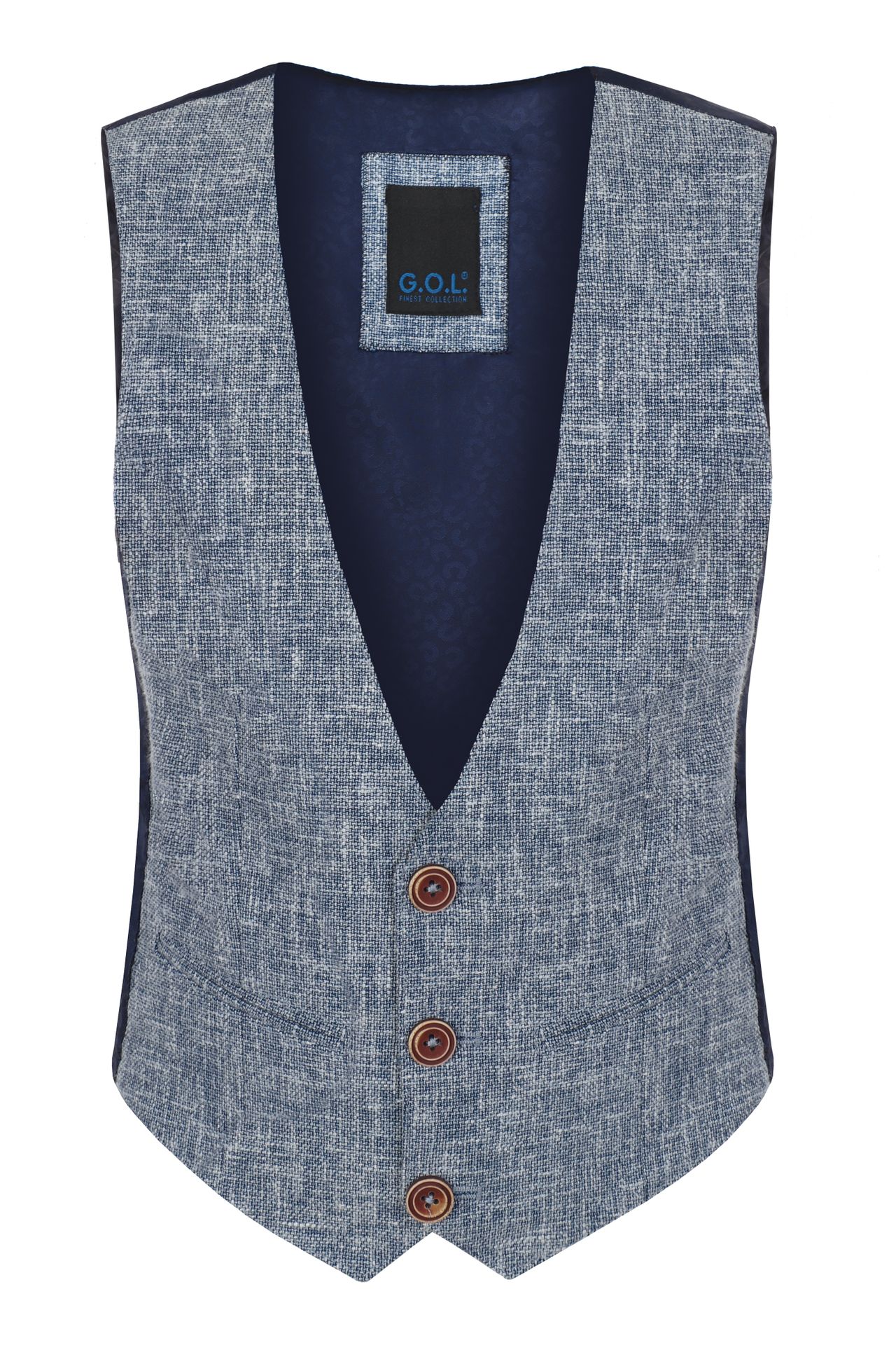 Boys-Weste, Slim-Fit