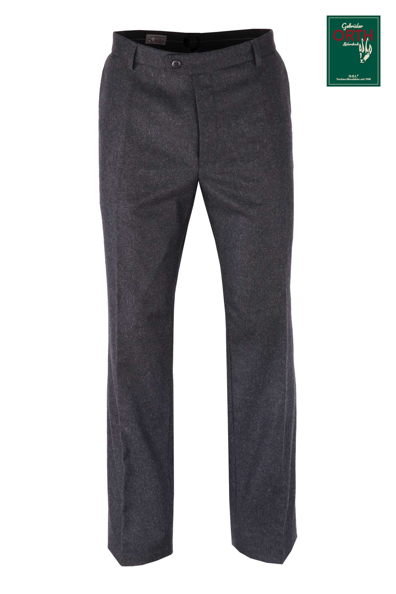 Flanell-Trachtenhose m. Paspel