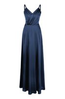 Satin-Kleid, lang