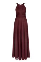 Girls-Glitzerkleid, lang