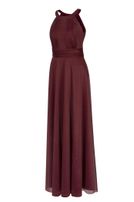 Girls-Glitzerkleid, lang