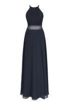 Girls-Chiffon-Kleid, lang