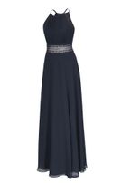 Girls-Chiffon-Kleid, lang