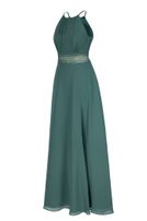 Girls-Chiffon-Kleid, lang