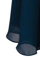 Chiffon-Kleid, lang, mit Stola