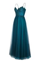 Girls-Tüll-Kleid, lang