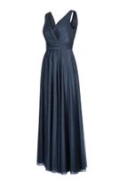 Girls-Glitzer-Kleid, Lang