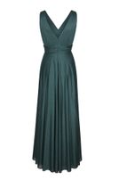Girls-Glitzer-Kleid, Lang