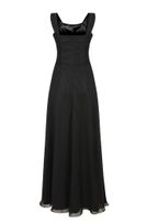 Girls-Chiffon-Kleid, lang