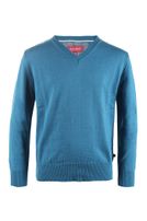 Feinstrick-Pullover mit V-Neck