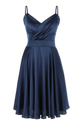 Satin-Kleid, kurz