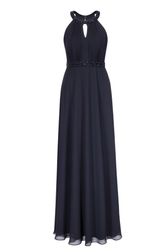 Girls-Chiffon-Kleid, lang