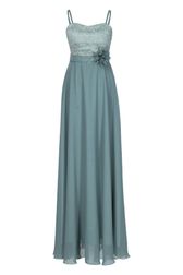 Girls-Chiffon-Kleid, lang