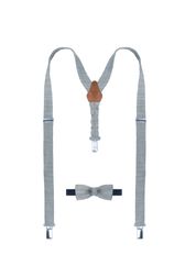 Baby-Hosenträger und Fliege