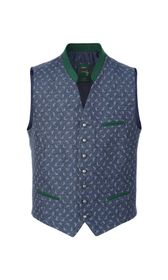 Jacquard-Trachtenweste
